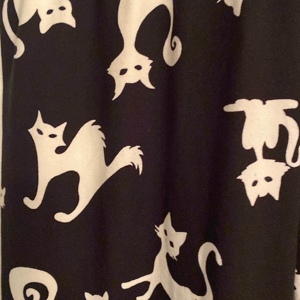 Runway Ready halloween cats leggings